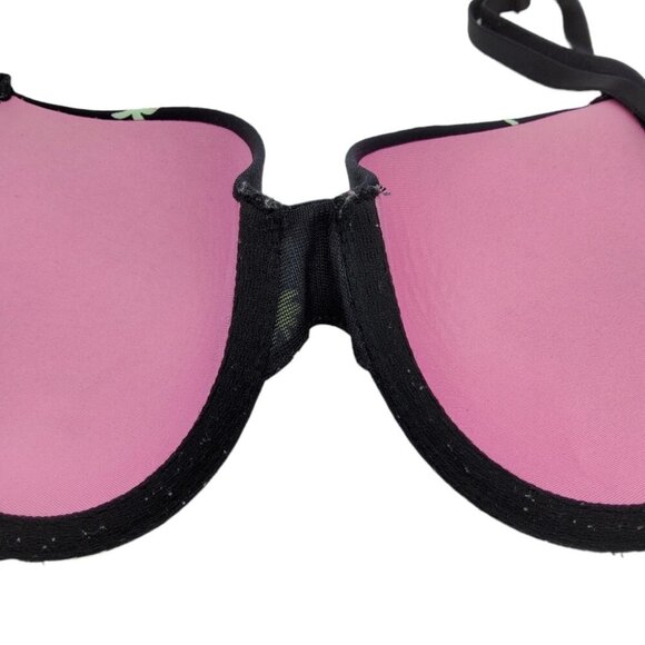 PINK T-Shirt Bra Women 32D Black Wear Everywhere Underwire Victoria's Secret - Picture 6 of 10